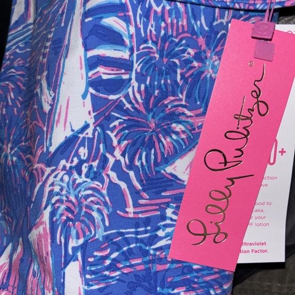 Lily Pulitzer Skipper Popover in Boca Blue It's a sailabration XS NWT. - Picture 3 of 5